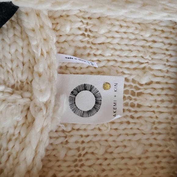 NWT Anthropologie Akemi & Kin loopy knit cardigan one size - Picture 5 of 11